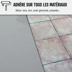 Résine d'étancheite sous carrelage extérieur pour support avec pente - ARCAFILM SC Gris - 10 L --Arcane Industries Hot