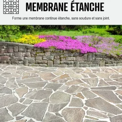 Arcane Industries Résine d'étanchéité sous carrelage polyuréthane - Pente Nulle - ARCATHAN SC Gris - 4 kg -