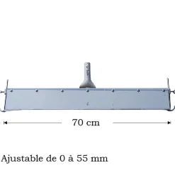 Dekor Râteau d'étalement pour ragréage (70 cm) -