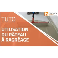 Dekor Râteau d'étalement pour ragréage (70 cm) -