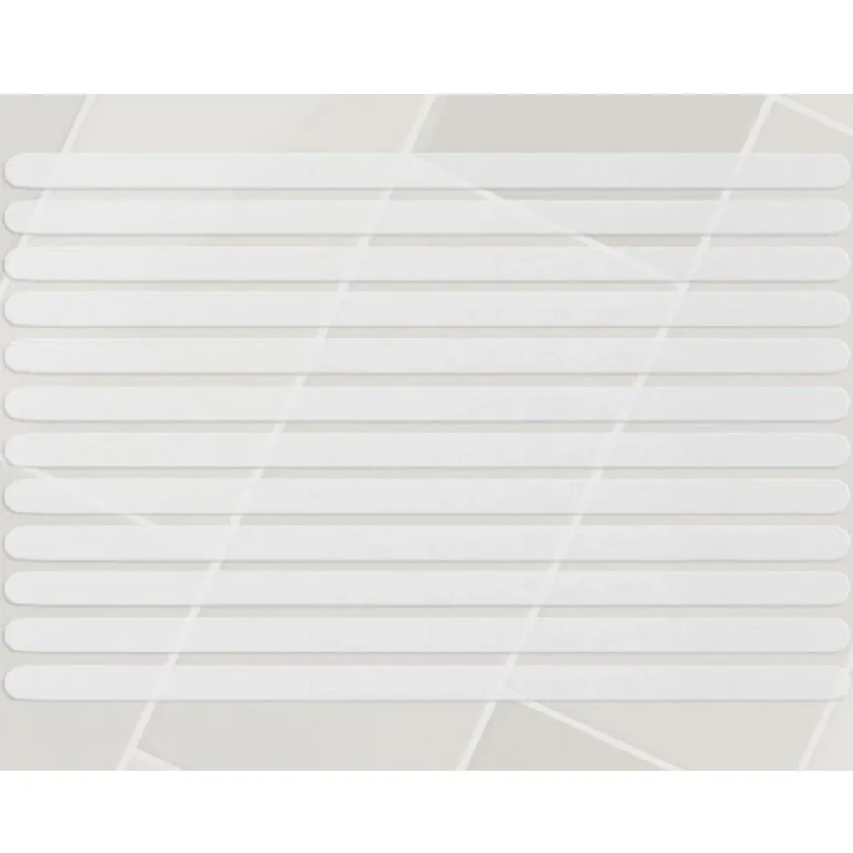 Ruban antidérapante Blanc 150 x 610 mm 5 pièces --Floordirekt Online