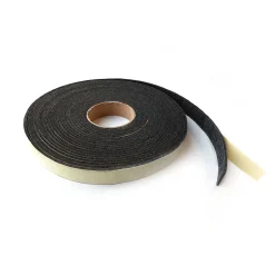 Ruban d'isolation acoustique auto-adhésif noir L.12 x l. 0.3m Ep. 0,5 cm