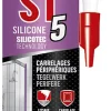Rubson Mastic ST5 sanitaire multi-usages - Cartouche de 280 ml - Multi usage - GRIS MOYEN