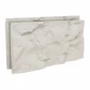 Rushmore - Lot de 2 panneaux muraux décoratifs 3D 120x60x9 cm effet pierre en PU Cachemire-Frankystar Online