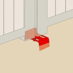 Afbat - Tb Industrie Sas Sabot de portail à sceller réglable Afbat avec gâche noir