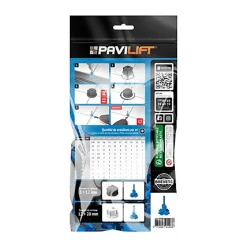 Pavilift Sachet 100 croisillons à vis autonivelants 3mm en X