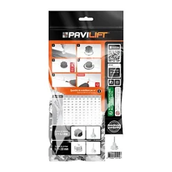 Sachet 100 croisillons pour système autonivelants 1,5 mm droits-Pavilift Best