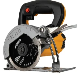 Vito Scie à carrelage 1550W Disque 110mm Coupe 34mm Poignée souple