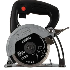 Vito Scie à carrelage 1550W Disque 110mm Coupe 34mm Poignée souple