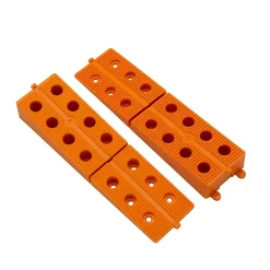 Seau de 50 cales crantées 90 mm et 30 cales crantées 170 mm --Jouplast Best