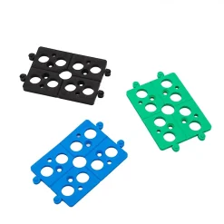 Jouplast Seau de 3 x 100 cales plates universelles sécables en 4 -