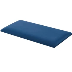[Neu.Haus] Set de 3 coussins muraux Carpino en velours 60 x 30 cm bleu marine neu.haus