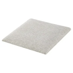 [Neu.Haus] Set de 4 coussins muraux Carpino en tissu 30 x 30 cm gris neu.haus