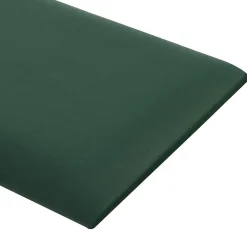 [Neu.Haus] Set de 3 coussins muraux Carpino en velours 60 x 30 cm vert foncé neu.haus