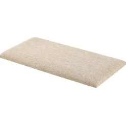 [Neu.Haus] Set de 3 coussins muraux Carpino en tissu 60 x 30 cm beige neu.haus