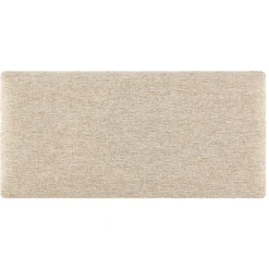 [Neu.Haus] Set de 3 coussins muraux Carpino en tissu 60 x 30 cm beige neu.haus