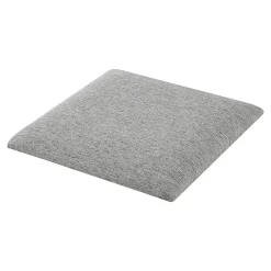[Neu.Haus] Set de 4 coussins muraux Carpino en tissu 30 x 30 cm gris clair neu.haus