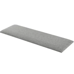 Set de 2 coussins muraux Carpino en tissu 90 x 30 cm gris clair neu.haus-[Neu.Haus] Online