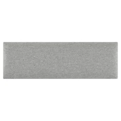 Set de 2 coussins muraux Carpino en tissu 90 x 30 cm gris clair neu.haus-[Neu.Haus] Online