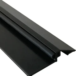 Seuil de porte (PMR) avec joint, Laqué noir, 1m-Homewell Hot