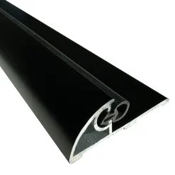 Homewell Seuil de porte PMR, Largeur 50mm Lg 1 m + joint d'étanchéité& isolation