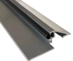 Seuil de porte PMR (Norme Handicap) alu avec joint et découpe d'angles (Brut, 930mm)& isolation-Homewell Sale