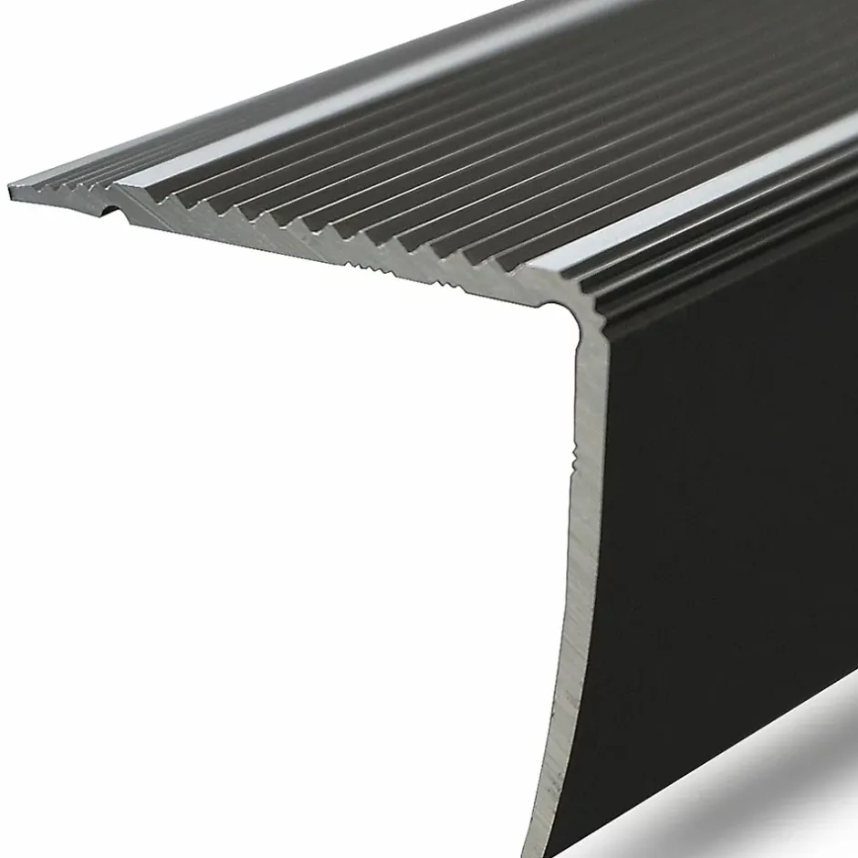 Seuil d'escalier Pré-percé, Forme: L 30 x 20 mm, Longueur: 90 cm, Bronze-Floordirekt Outlet