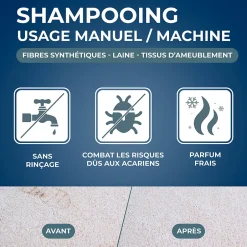 Shampoing assainissant moquettes 1L-Starwax Sale