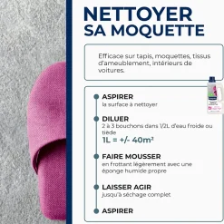 Shampoing assainissant moquettes 1L-Starwax Sale