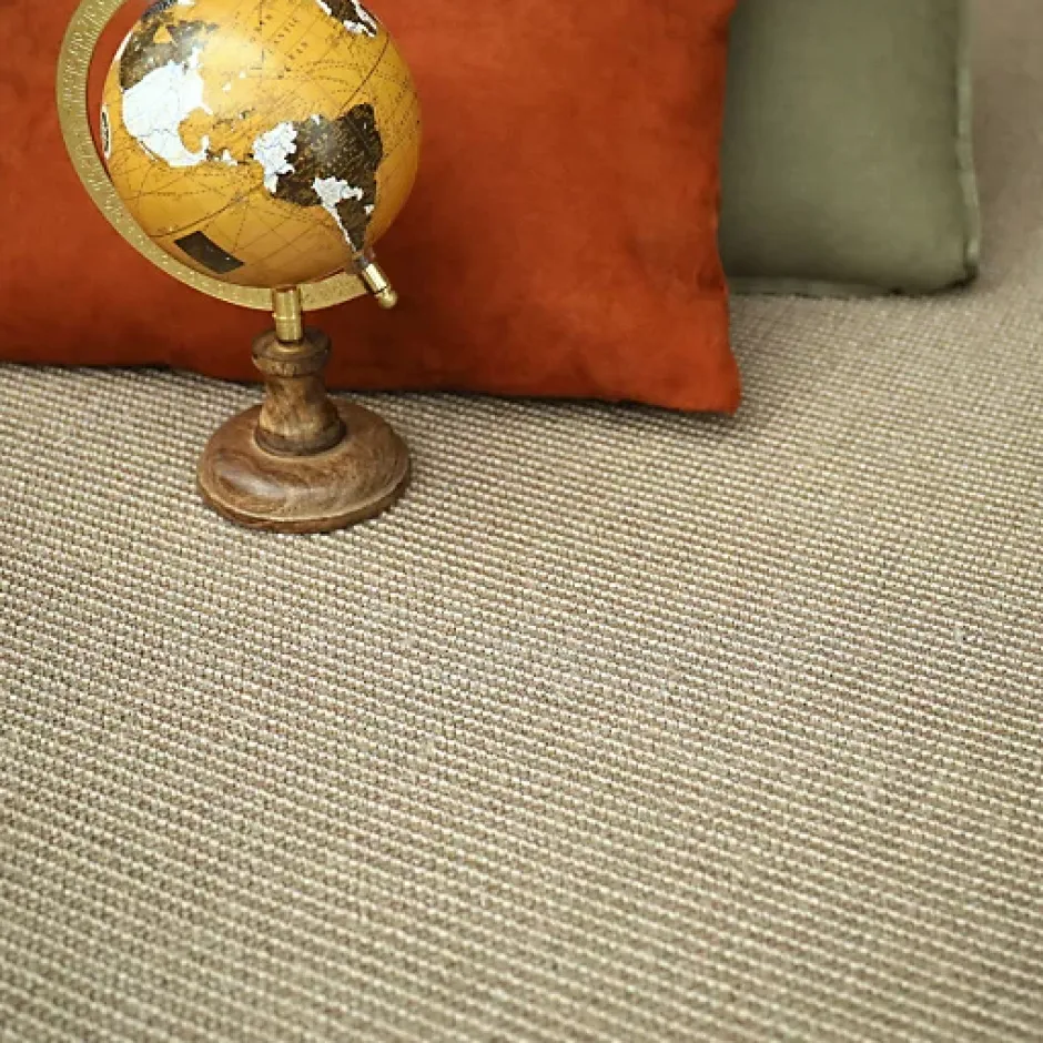 Décoweb Sisal Yucatan - Grège - Rouleau de 2m x 5m