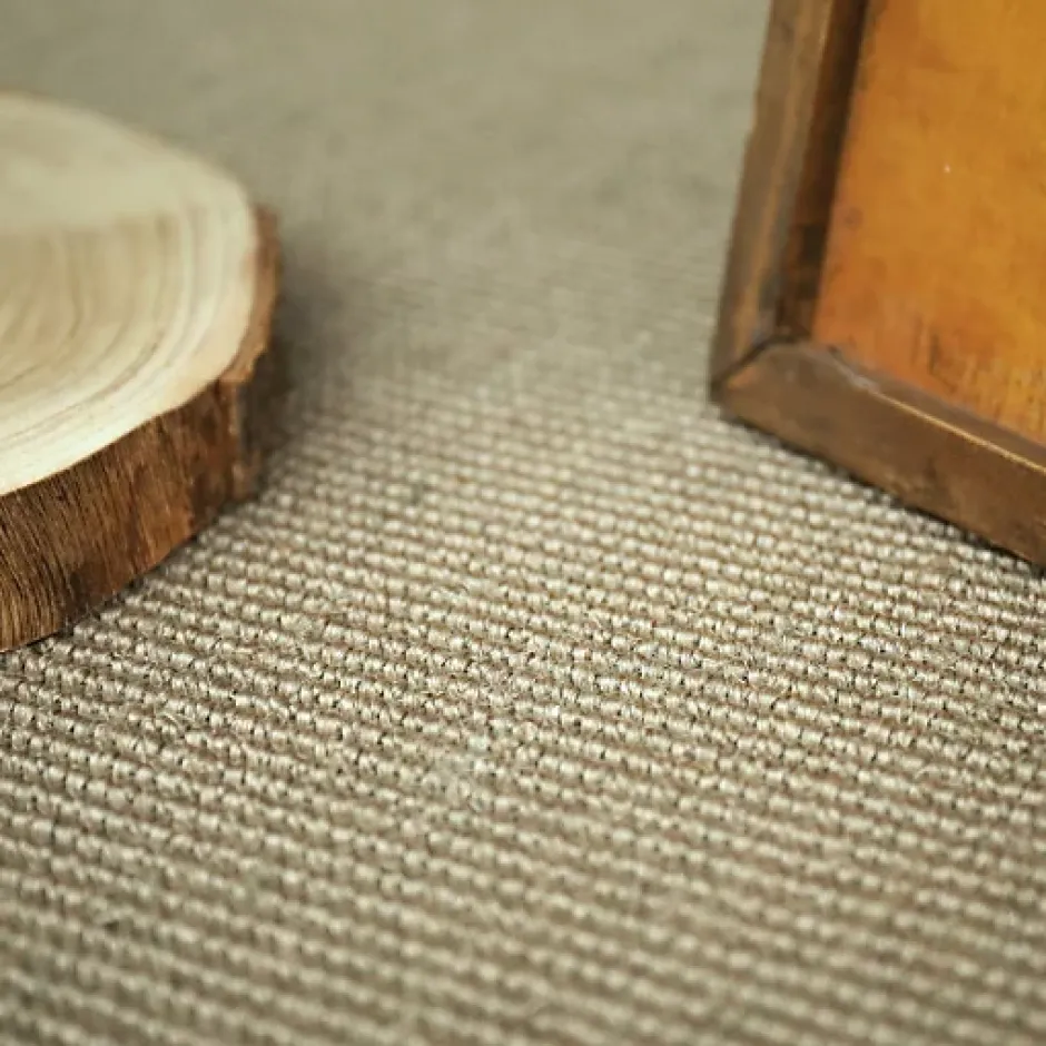 Décoweb Sisal Yucatan - Grège - Rouleau de 2m x 7m