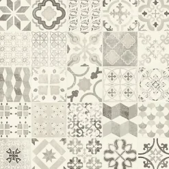 Sol Lino - Carreaux de ciment - Noir - Rouleau de 4m x 2m-Tarkett Online