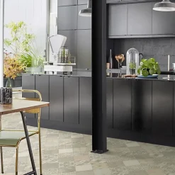 Sol PVC - Carreaux Art Déco - Crème et gris - Echantillon 15 x 20 cm-Tarkett Hot