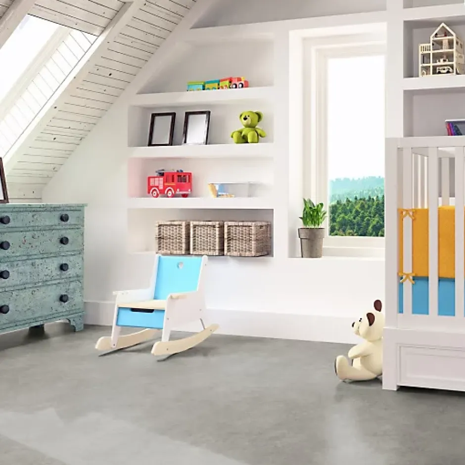 Sol PVC Best - Effet Béton Gris - Rouleau de 1m x 5m-Tarkett