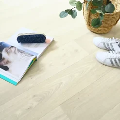 Tarkett Sol PVC Best - Imitation parquet Bois Blanchi - Rouleau de 4m x 3m