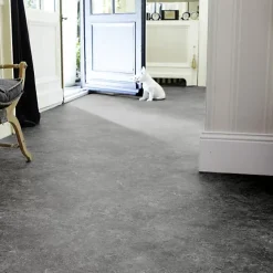 Sol PVC Best - Motif Granit Noir Argenté - Rouleau de 3m x 5m-Tarkett