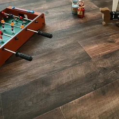 Sol PVC effet parquet Chêne Brun Foncé - Rouleau de 2m x 6m-Tarkett Outlet