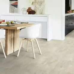 Sol PVC Envers Textile - Carrelage Grège - Rouleau de 4m x 5m-Tarkett