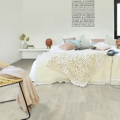 Sol PVC Envers Textile - Carrelage Grège - Rouleau de 4m x 4m-Tarkett Outlet