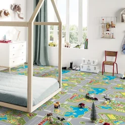 Sol PVC pour enfants - Rues de la ville verte - Echantillon 15 x 20 cm-Tarkett Discount