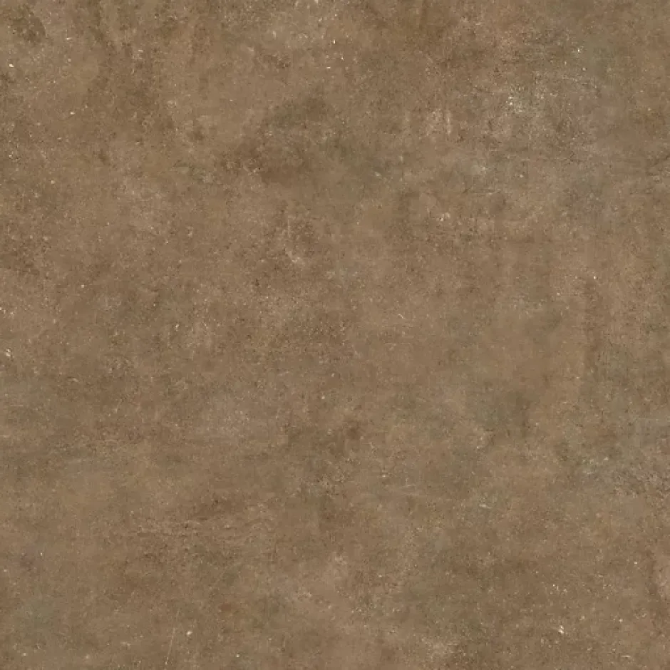 Décoweb Sol PVC Textile - Aspect béton ciré marron - Echantillon 15 x 20 cm