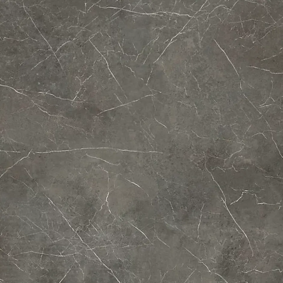 Décoweb Sol PVC Textile - Aspect marbre anthracite - Rouleau de 3m x 7m