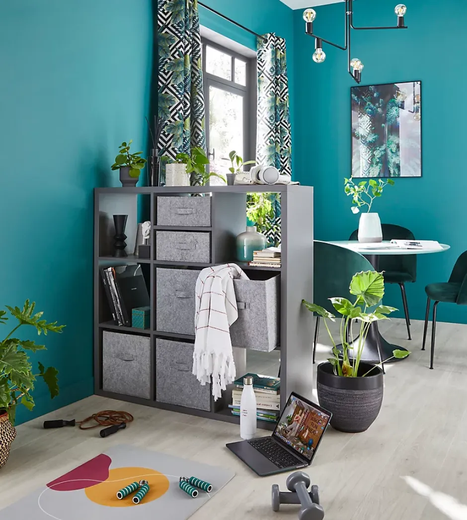 Sol stratifié à clipser Barkly Blanc 8 mm - L.129 x l.19.4 cm-GoodHome