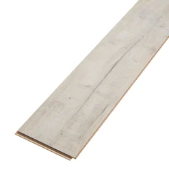 Sol stratifié à clipser Brisbane coloris naturel 8 mm - l.129 x l.19.4 cm-GoodHome