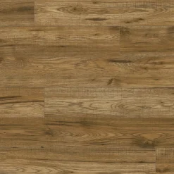 Sol stratifié à clipser Hickory chêne brun AC5 10mm - L.138 x l.15,9 cm-GoodHome New