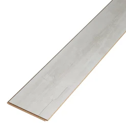 GoodHome Sol stratifié à clipser Macquarie blanc 7 mm L.138 x l.19.3 cm