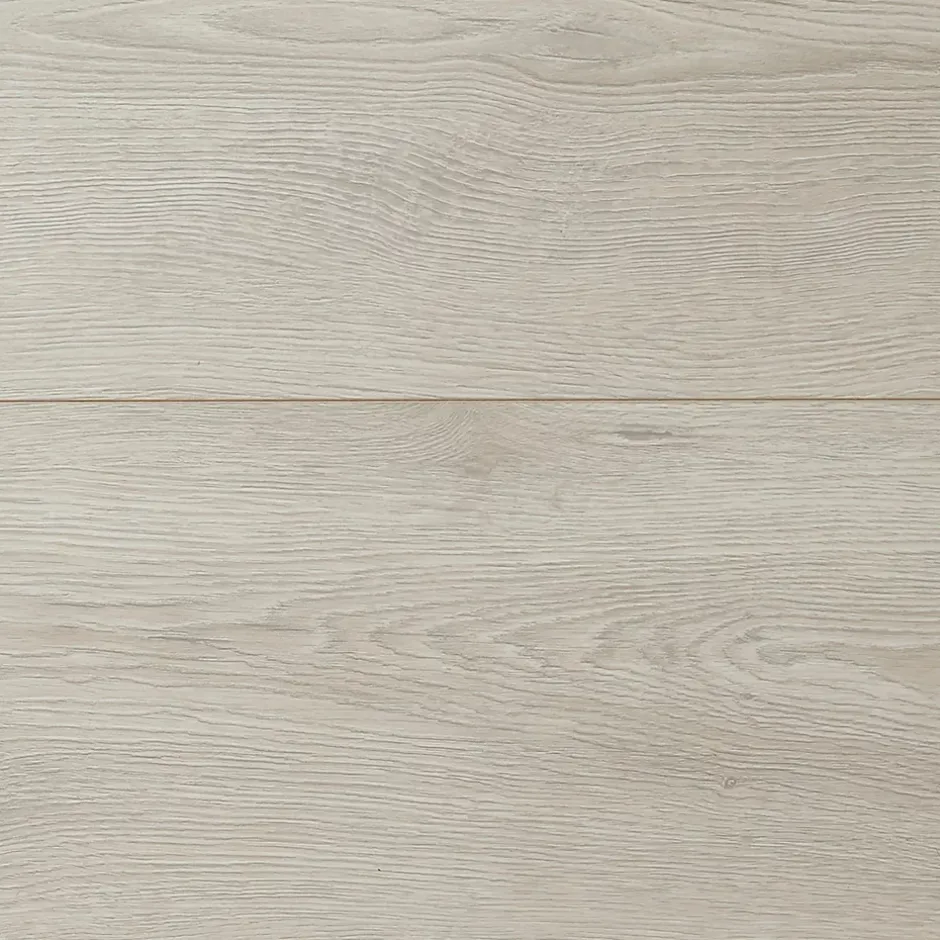 GoodHome Sol stratifié à clipser Newlyn chêne polaire gris L.138 x l.24.4 cm x Ep.10 mm