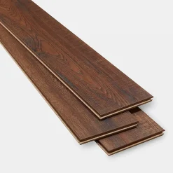 GoodHome Sol stratifié à clipser Otley chêne rustique 10 mm L.138 x l.15.9 cm