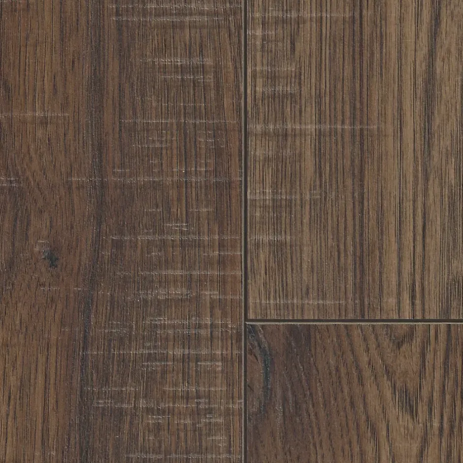 GoodHome Sol stratifié à clipser Otley chêne rustique 10 mm L.138 x l.15.9 cm