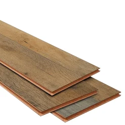 GoodHome Sol stratifié à clisper Barnwood effet chêne structurée L.138.3x19,3 cm Ep.8mm